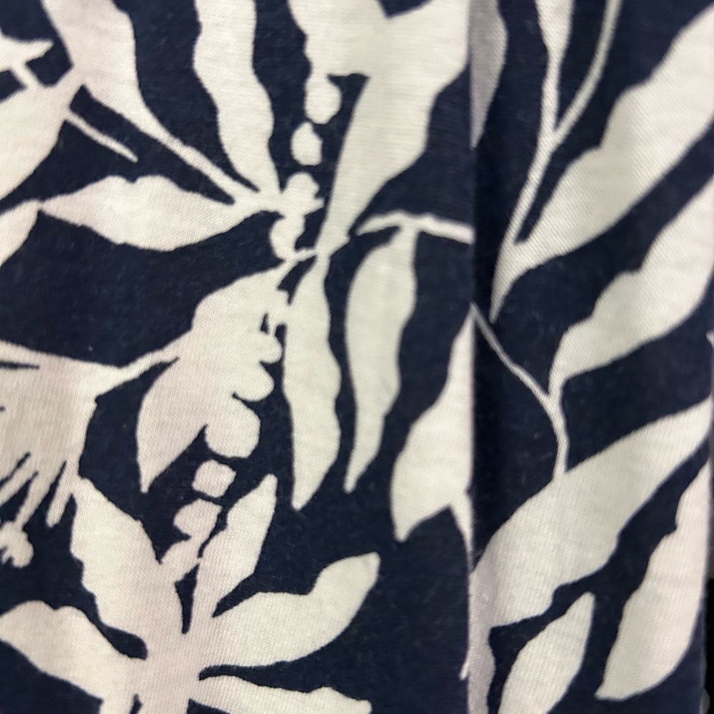 Lilly Pulitzer Norris Navy and White Floral Women's Dress - Picture 3 of 10